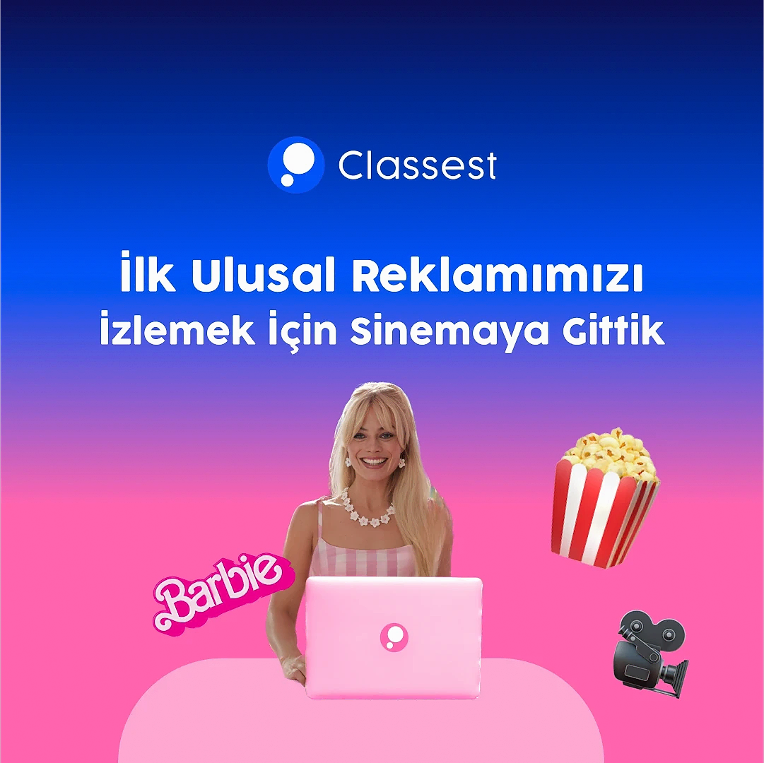 Ekipçe İlk Ulusal Reklamımızı Sinemada İzlemeye Gittik 🍿