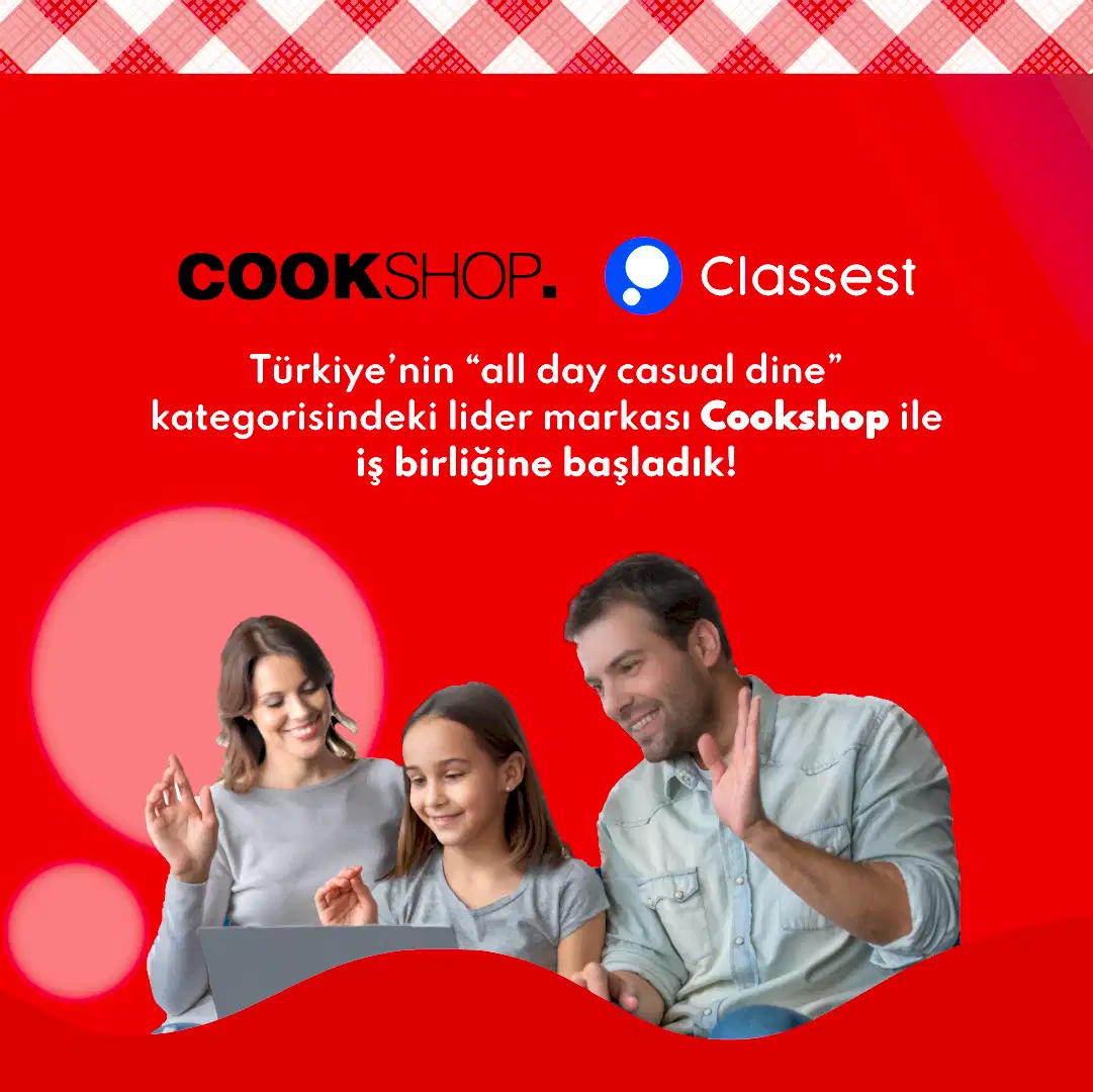 Cookshop ile Classest İşbirliğine Başladı