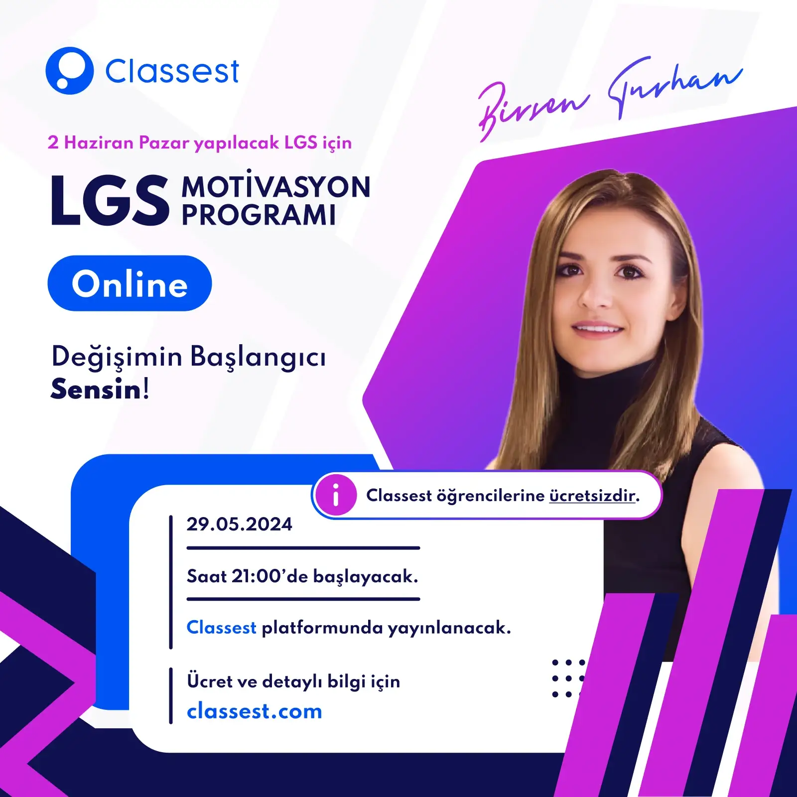 Classest'tan LGS 2024 Motivasyon Programı